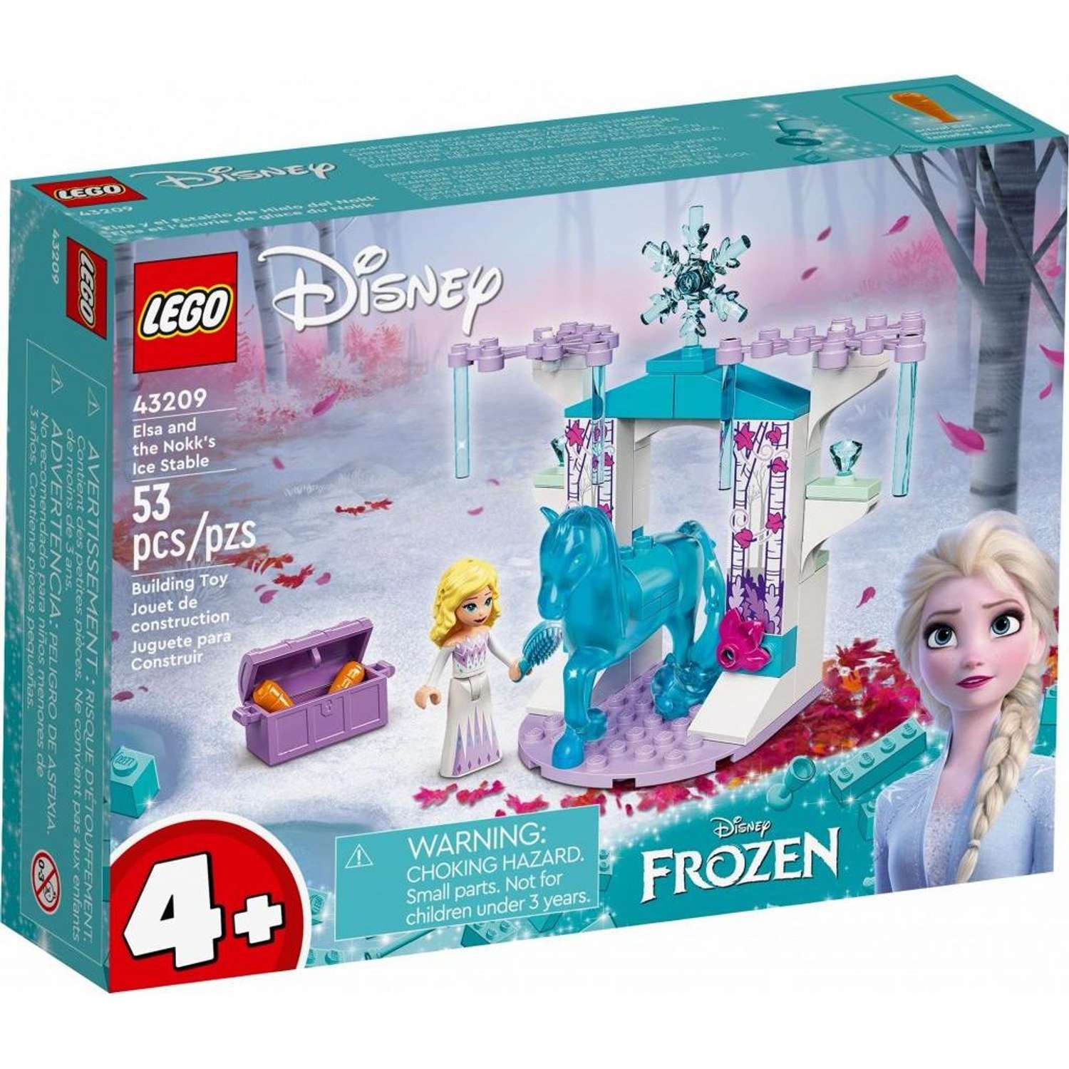 Конструктор LEGO Disney Princess Ледяная конюшня Эльзы и Нокка 43209 - фото 2