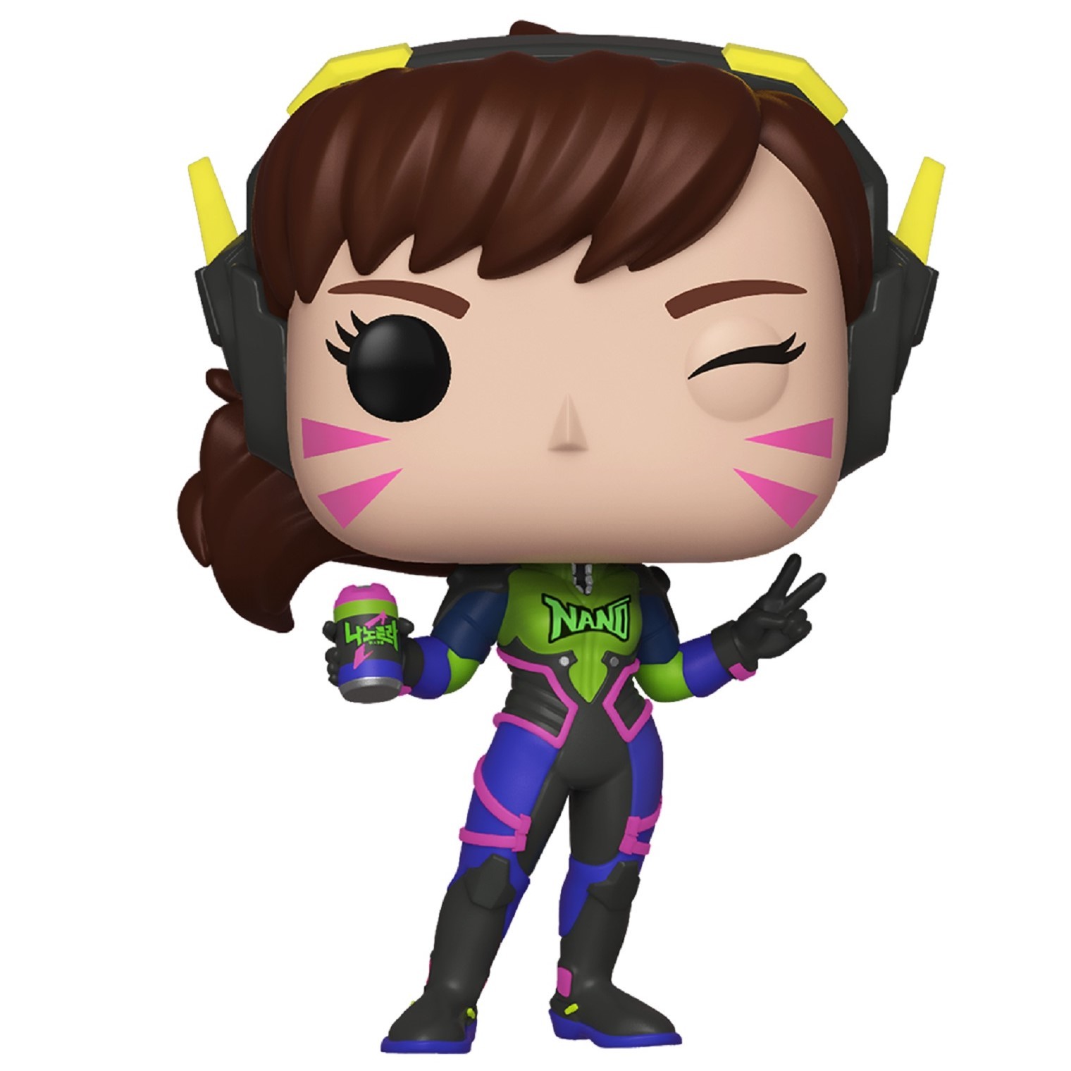 Игрушка Funko Pop Games Overwatch Dva nano cola Fun2204 купить по цене 999  ₽ в интернет-магазине Детский мир