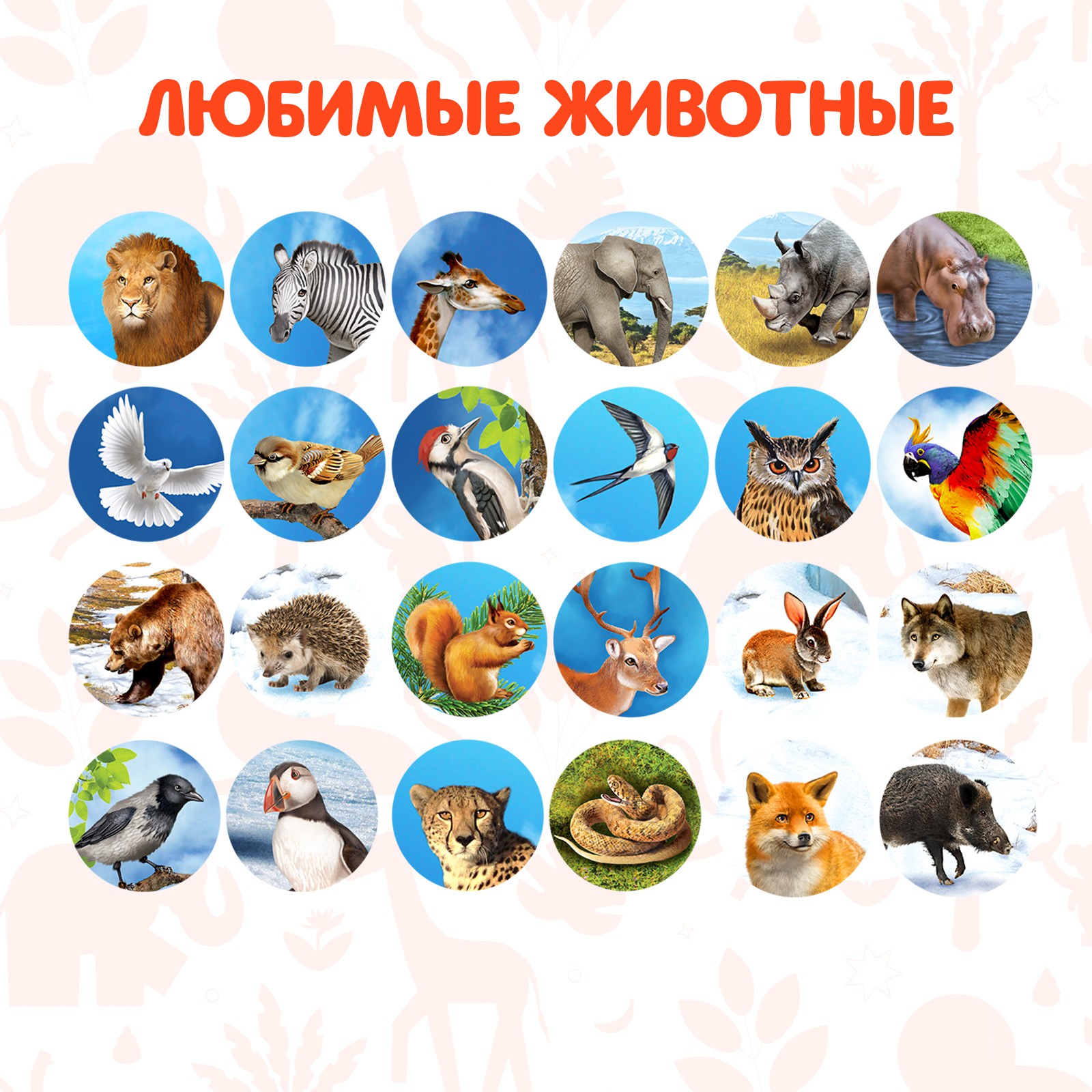 Проектор-фонарик Zabiaka «Мир зверей» световые эффекты - фото 3