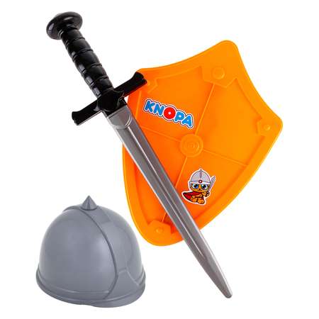 Игровой набор KNOPA Вояка шлем щит и меч