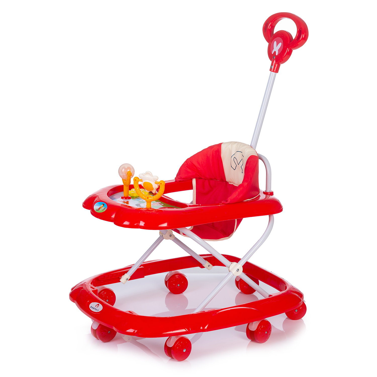 Ходунки детские Babyhit Funny Walk XT Red - фото 2