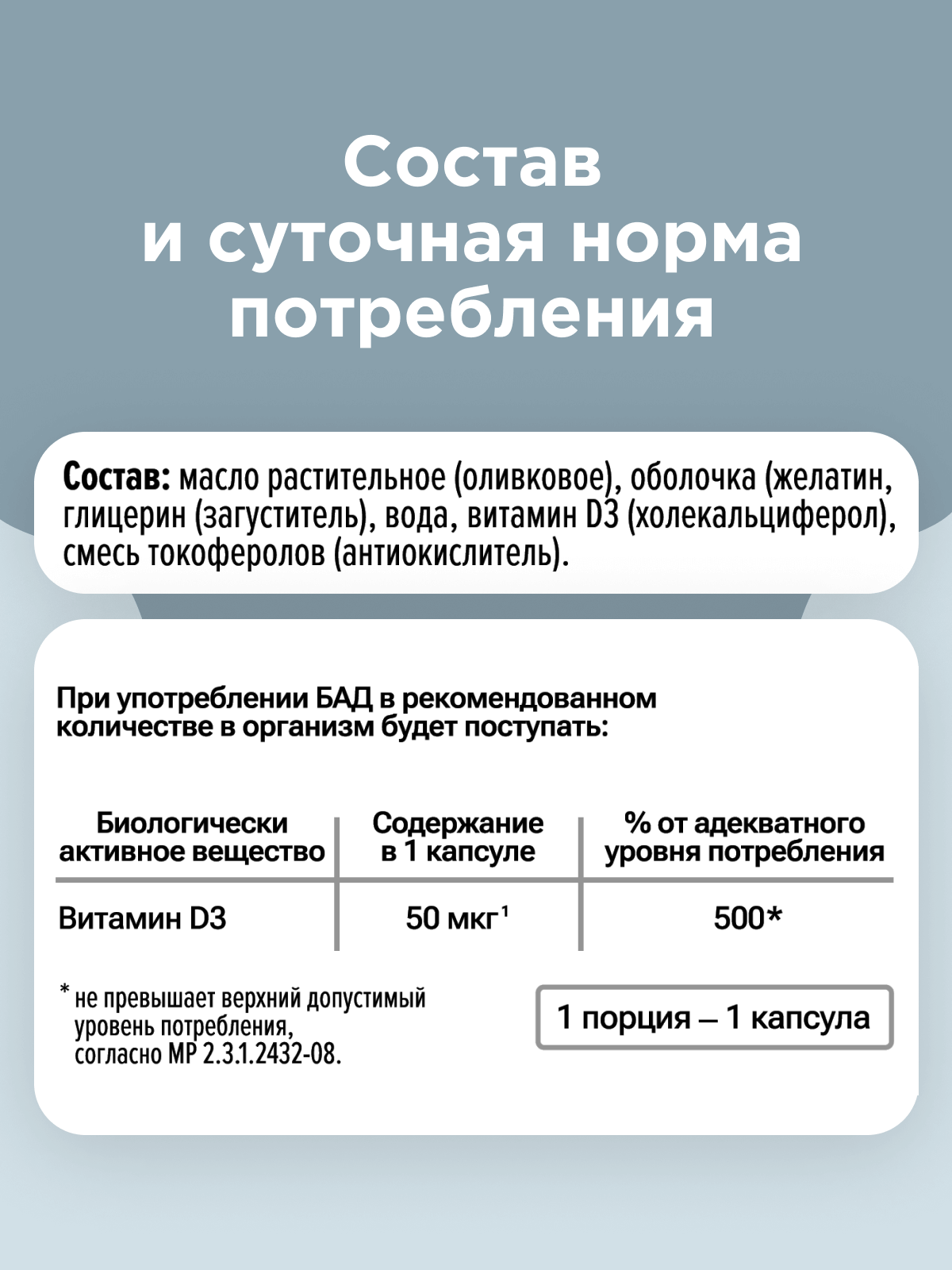 БАД UNATUNA Витамин Д3 2000 МЕ 90 капсул - фото 6