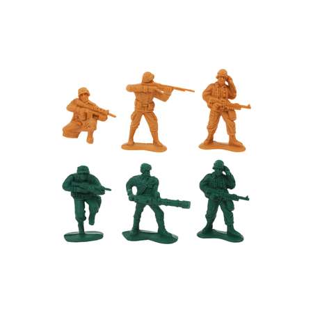 Игровой набор Военный Наша Игрушка солдатики и техника. 44 предмета