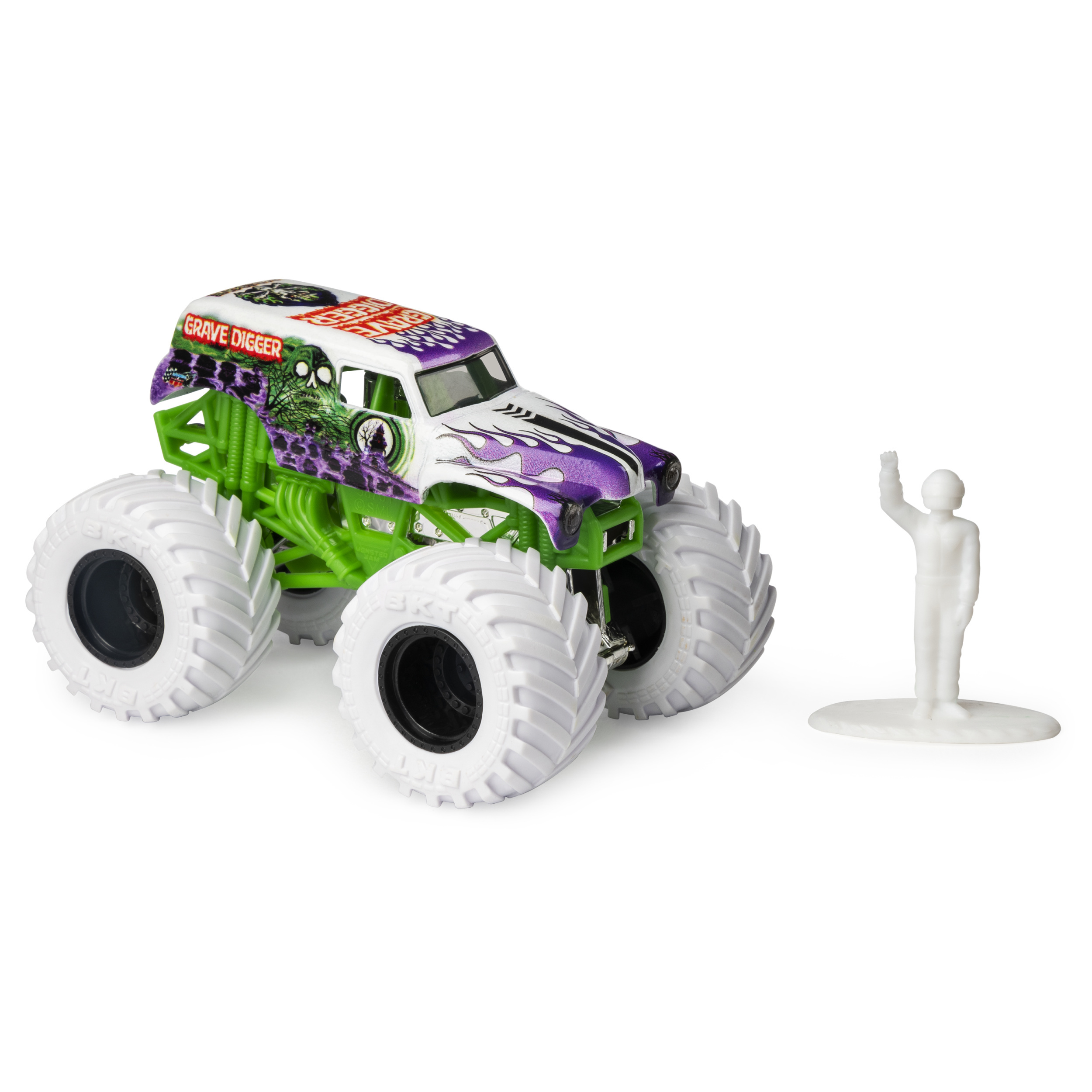 Машинка Monster Jam 1:64 Grave Digger S76044941/20117074 6044941 - фото 1