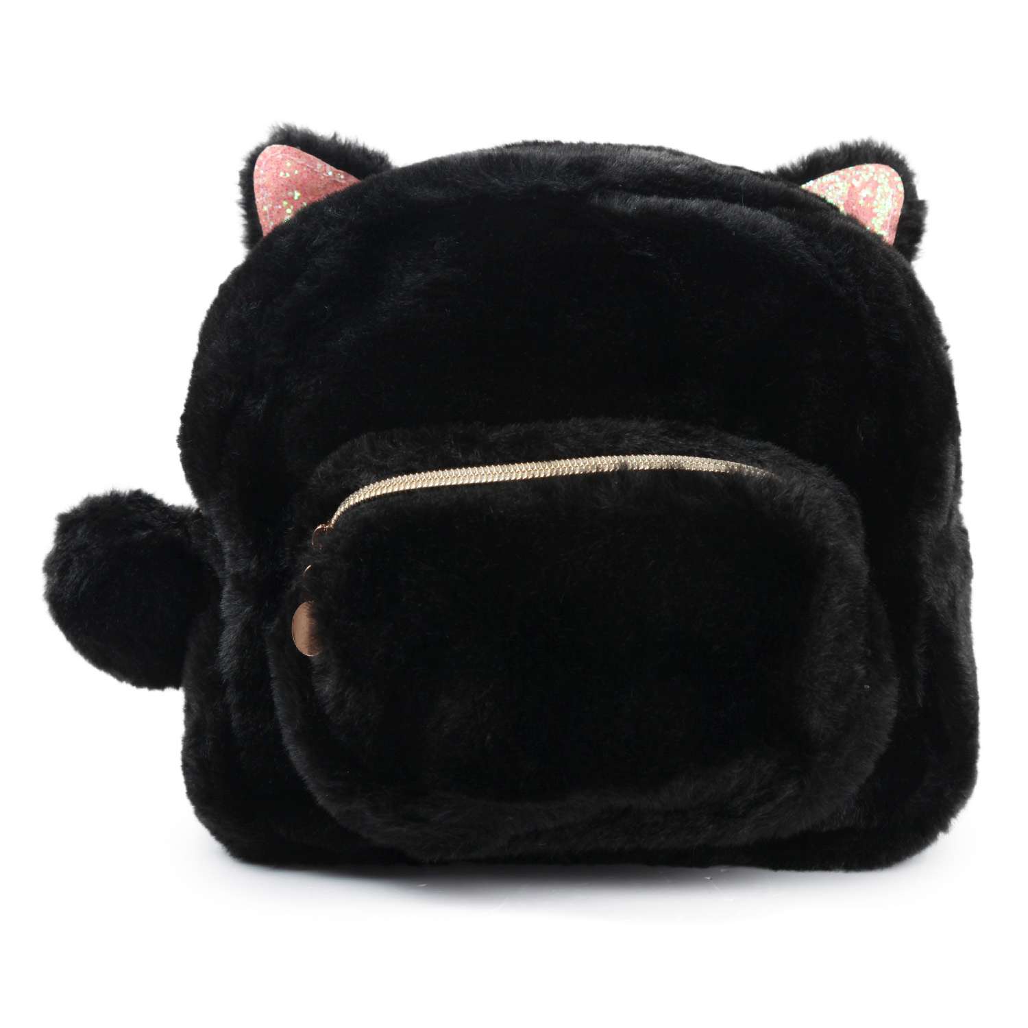 Рюкзак Johnshen PinkMagic Кошка Черный MF992522-1 - фото 1