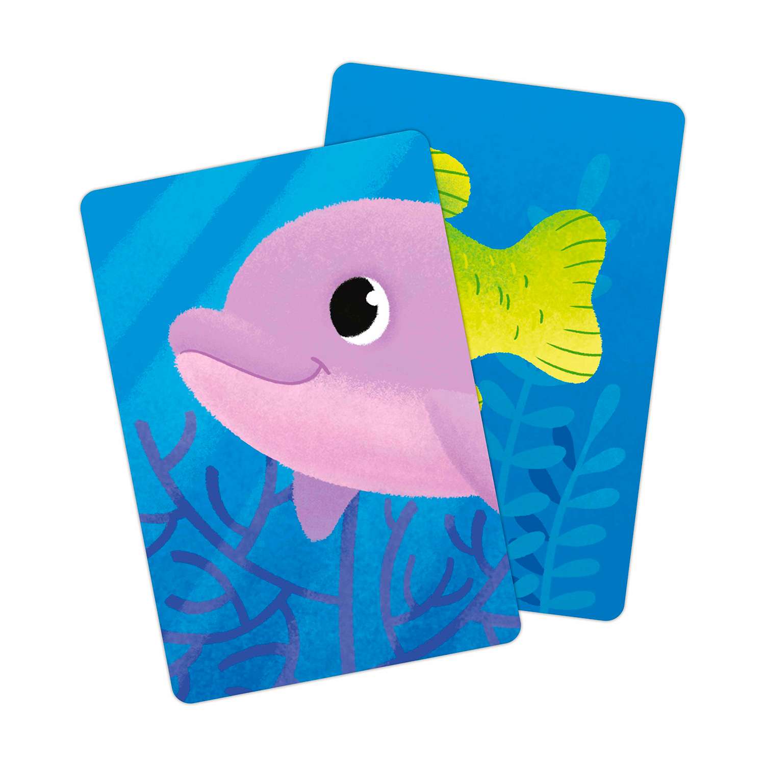 Карточная игра ГЕОДОМ Мемори для малышей Океан Половинки - фото 2