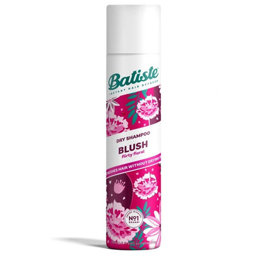 Шампунь BATISTE Blush cухой очищает и освежает волосы 350 мл - фото 1