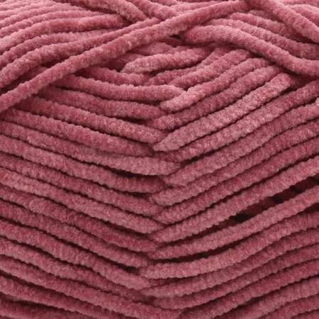 Пряжа для вязания YarnArt Dolce Baby 50 гр 85 м микрополиэстер плюшевая 5 мотков 751 темно-розовый