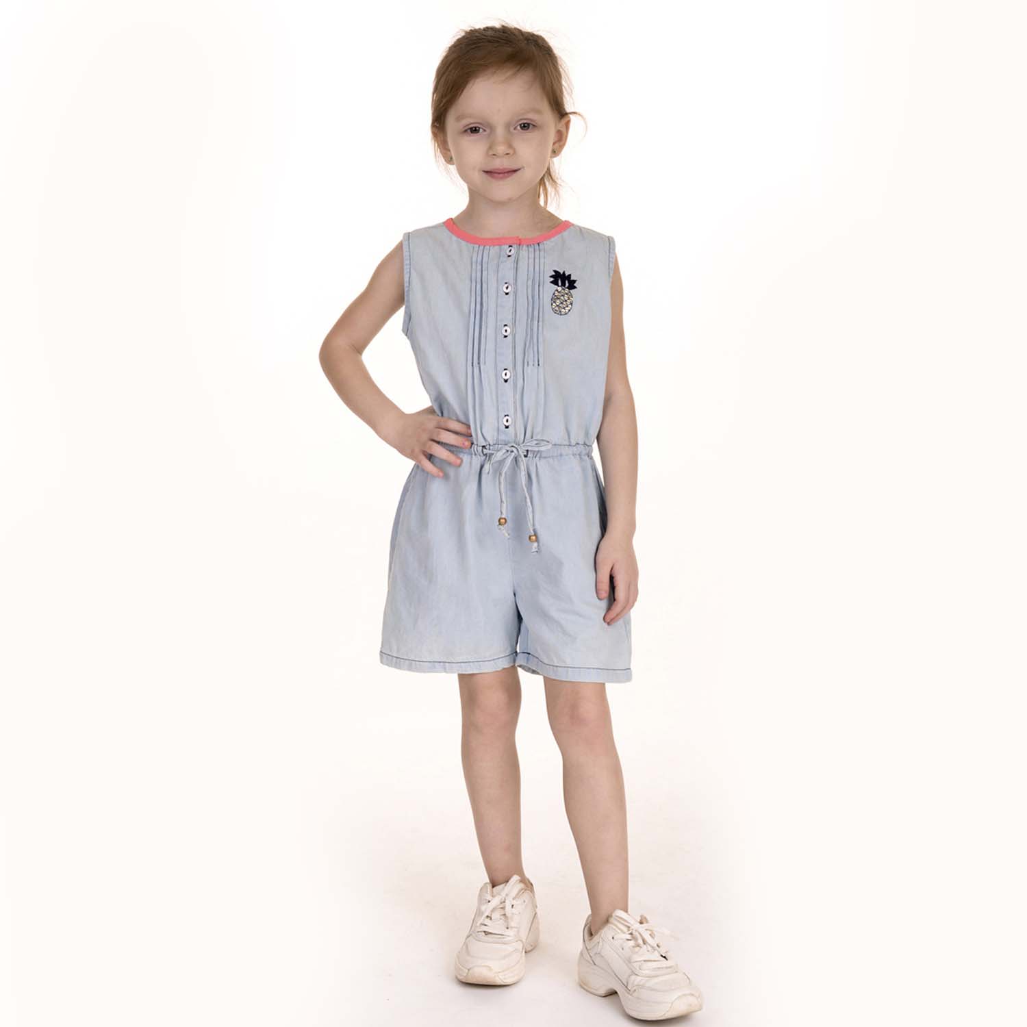 Комбинезон Baon BK499002 / LIGHT BLUE DENIM - фото 1