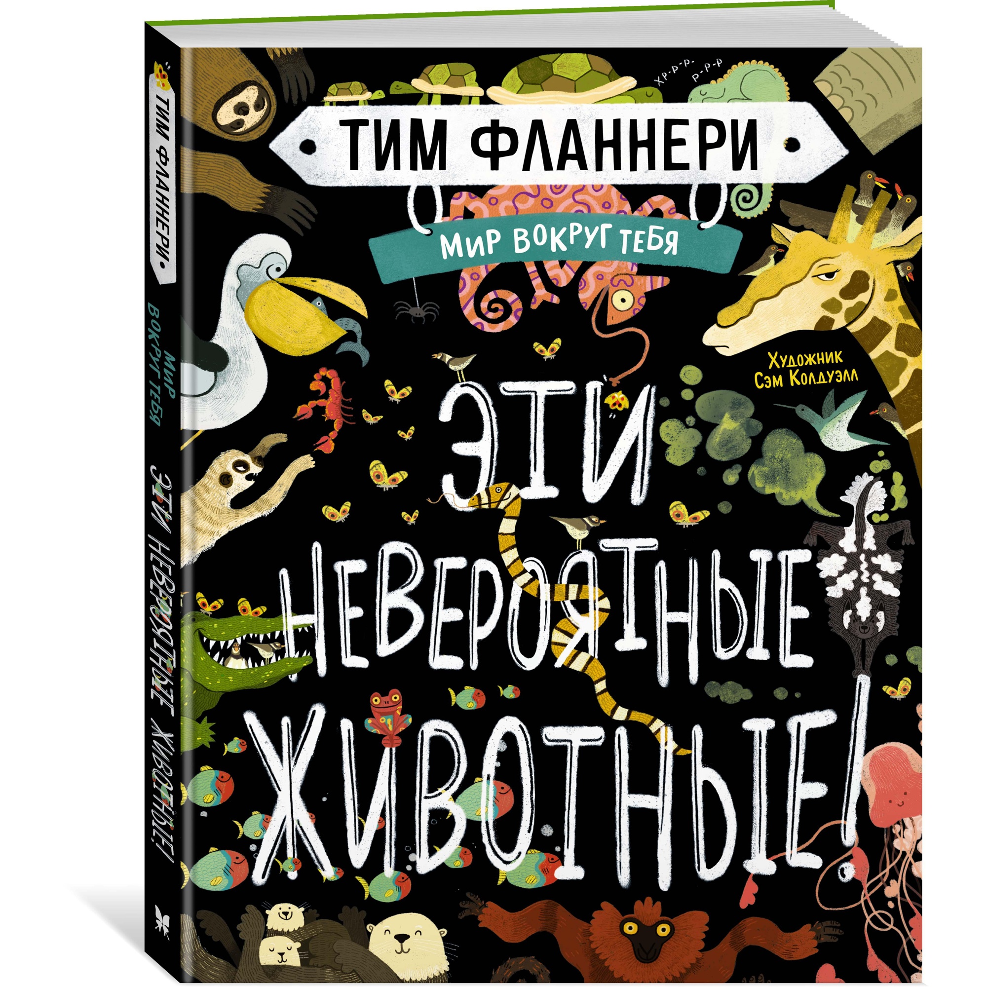 Книга МАХАОН Мир вокруг тебя. Эти невероятные животные! Фланнери Т. купить  по цене 482 ₽ в интернет-магазине Детский мир