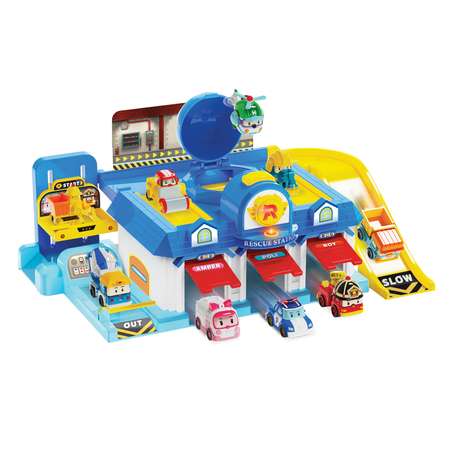 Набор игровой Robocar Poli Штаб-квартира MRT-664