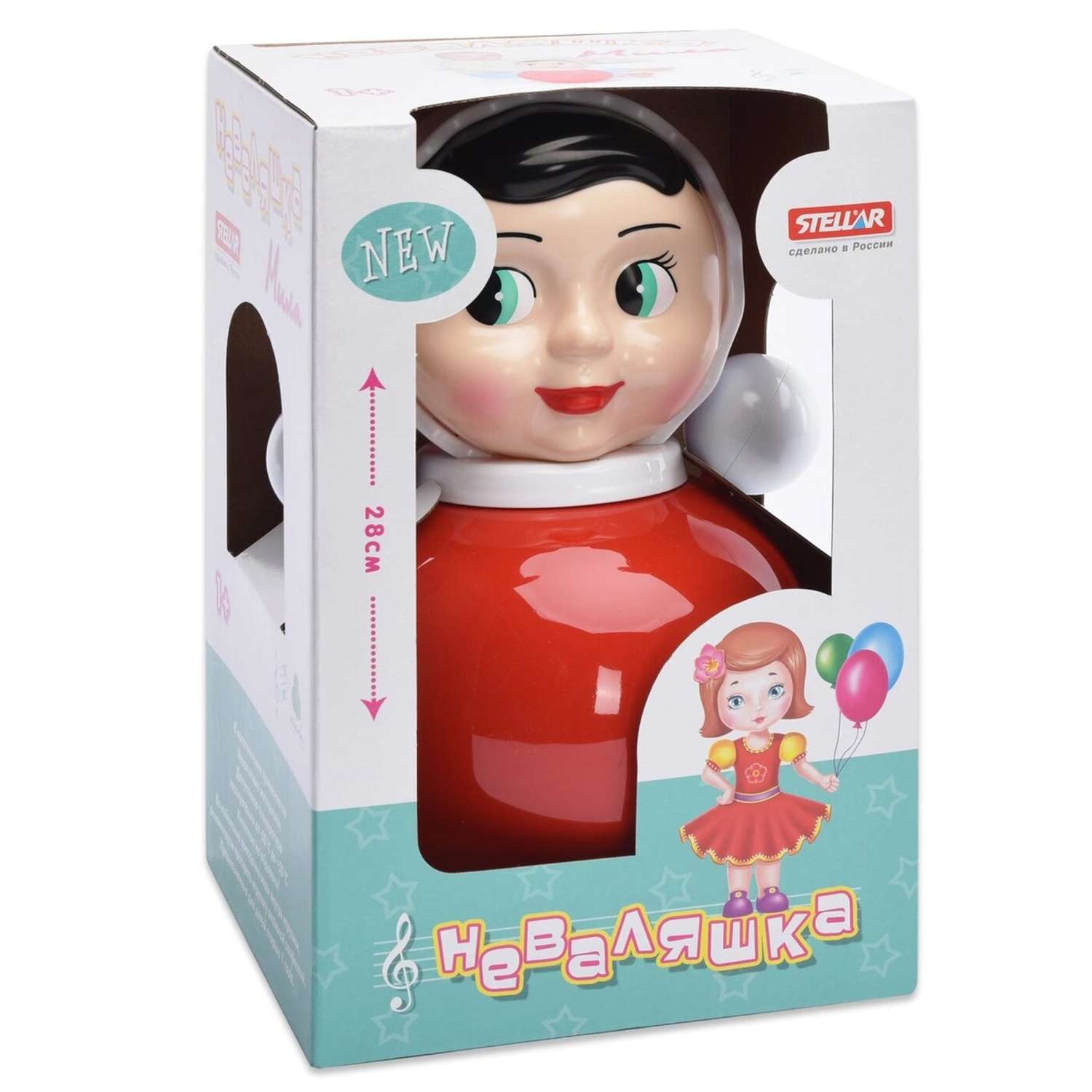Неваляшка Стеллар "Мила", 30 см, игрушки для детей от 1 года, в коробке - фото 2