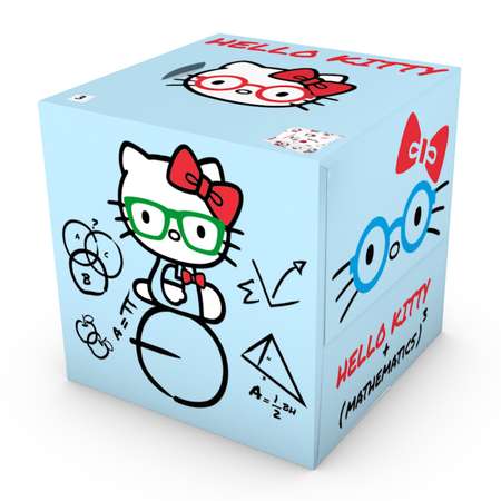 Салфетки бумажные выдергушки World cart Hello Kitty с рисунком 3 слоя 56 штук в упаковке