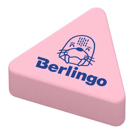 Набор ластиков Berlingo Zoo 12 шт треугольных 28х24х10 мм PVC бокс