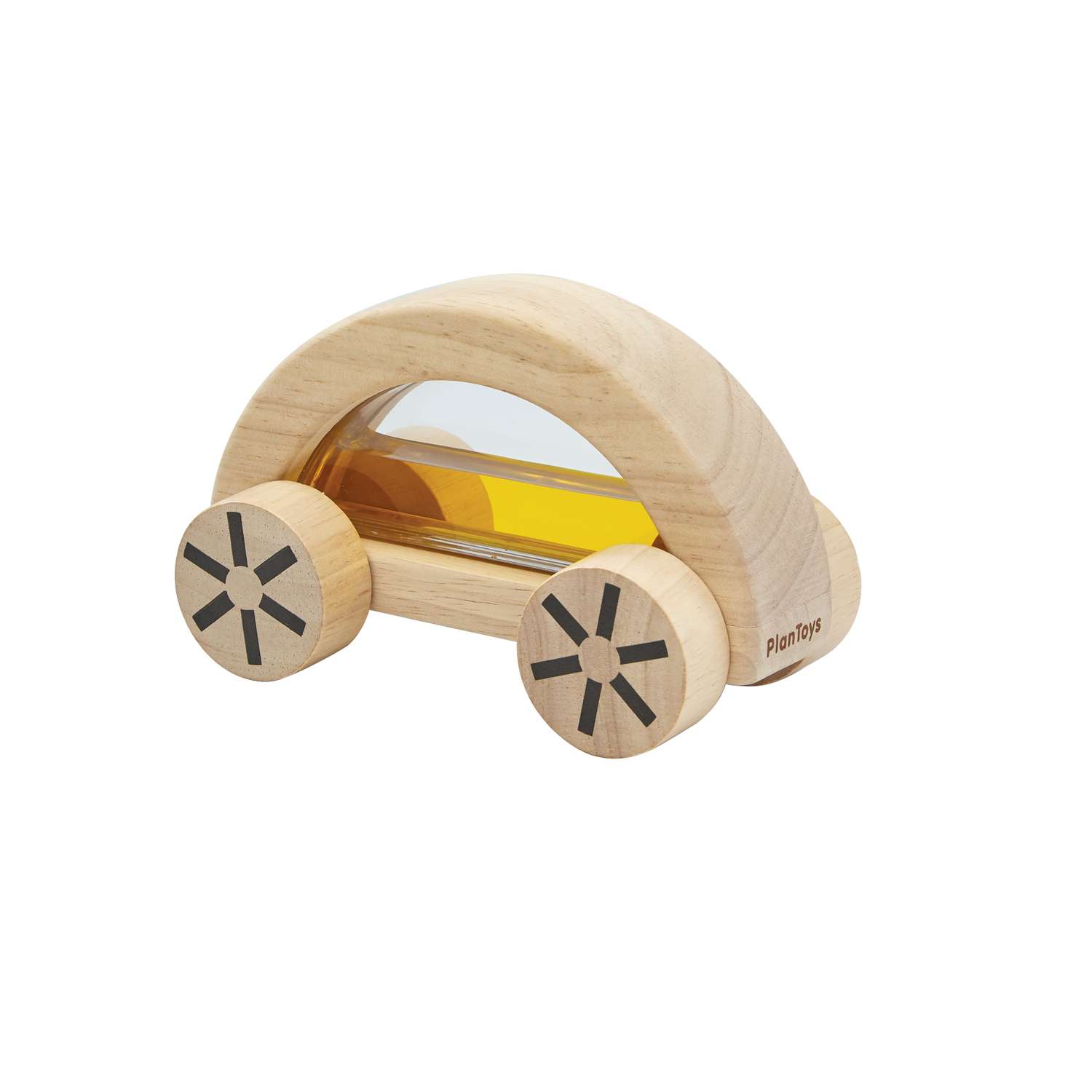 Машинка Plan Toys WAUTOMOBILE желтый - фото 2