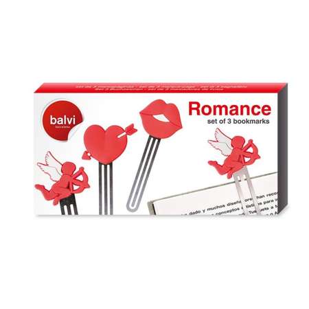 Закладка для книг Balvi Romance 3 шт