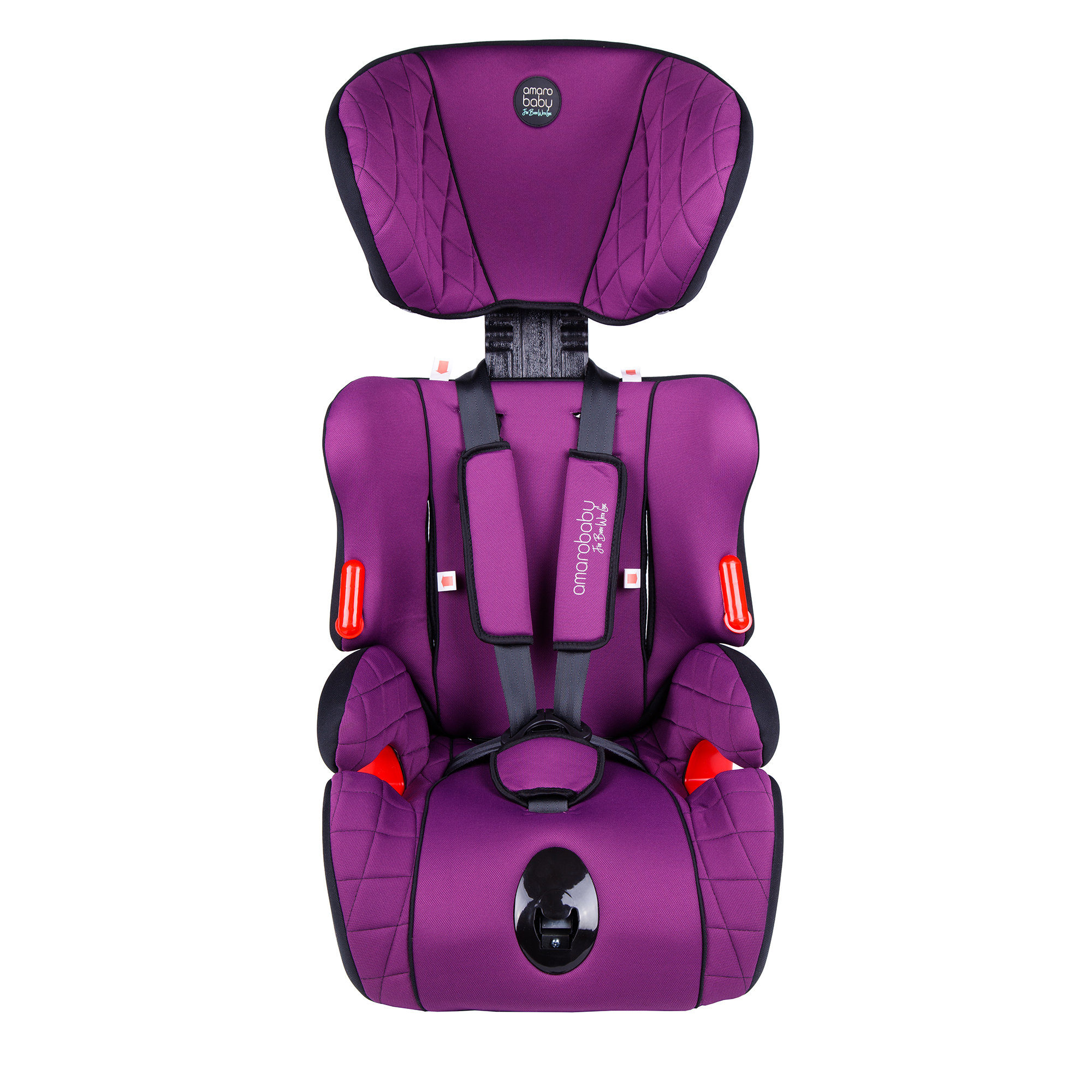 Автокресло Amarobaby Big trip I/II/III Фиолетовый - фото 15