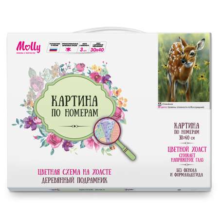 Картина по номерам Molly Олененок