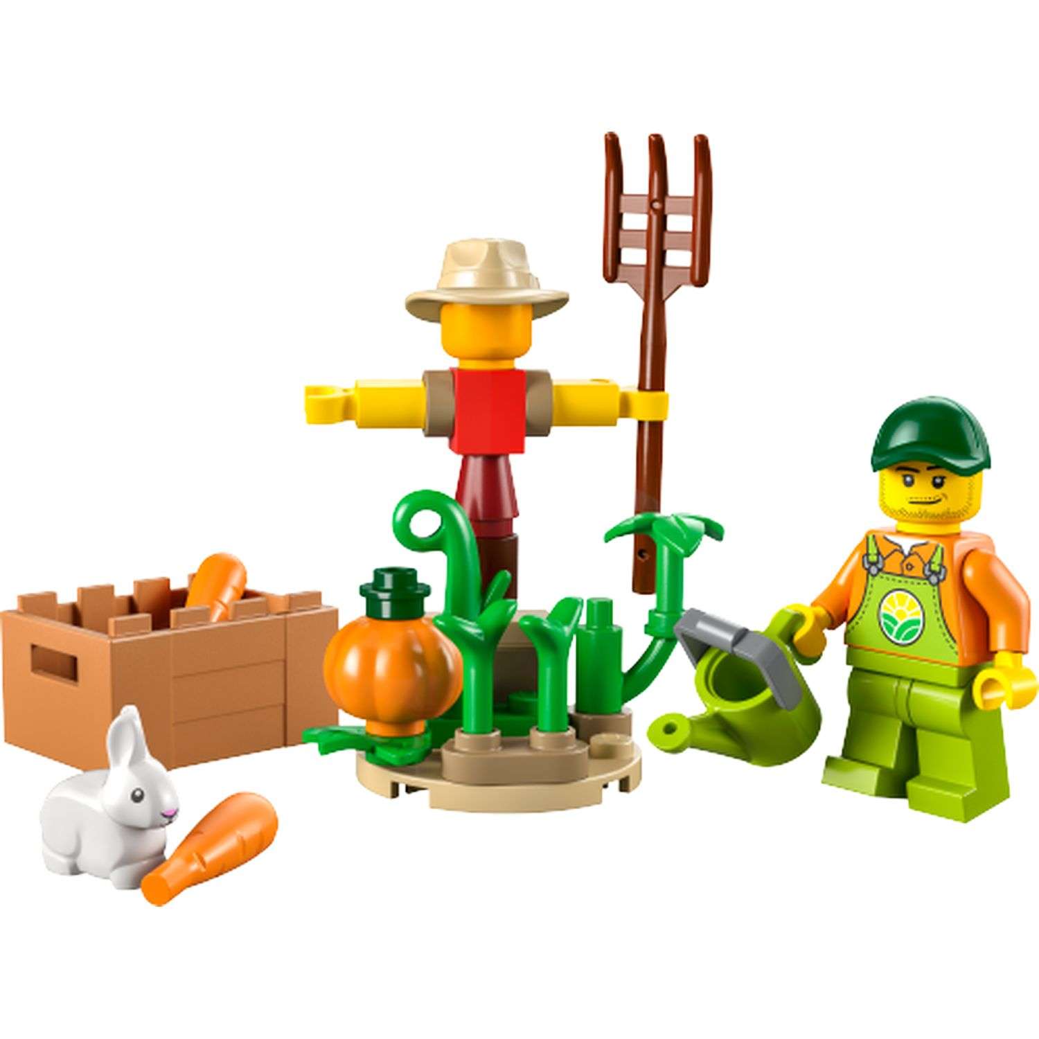 Конструктор LEGO City Фермерский сад с пугалом 30590 - фото 2
