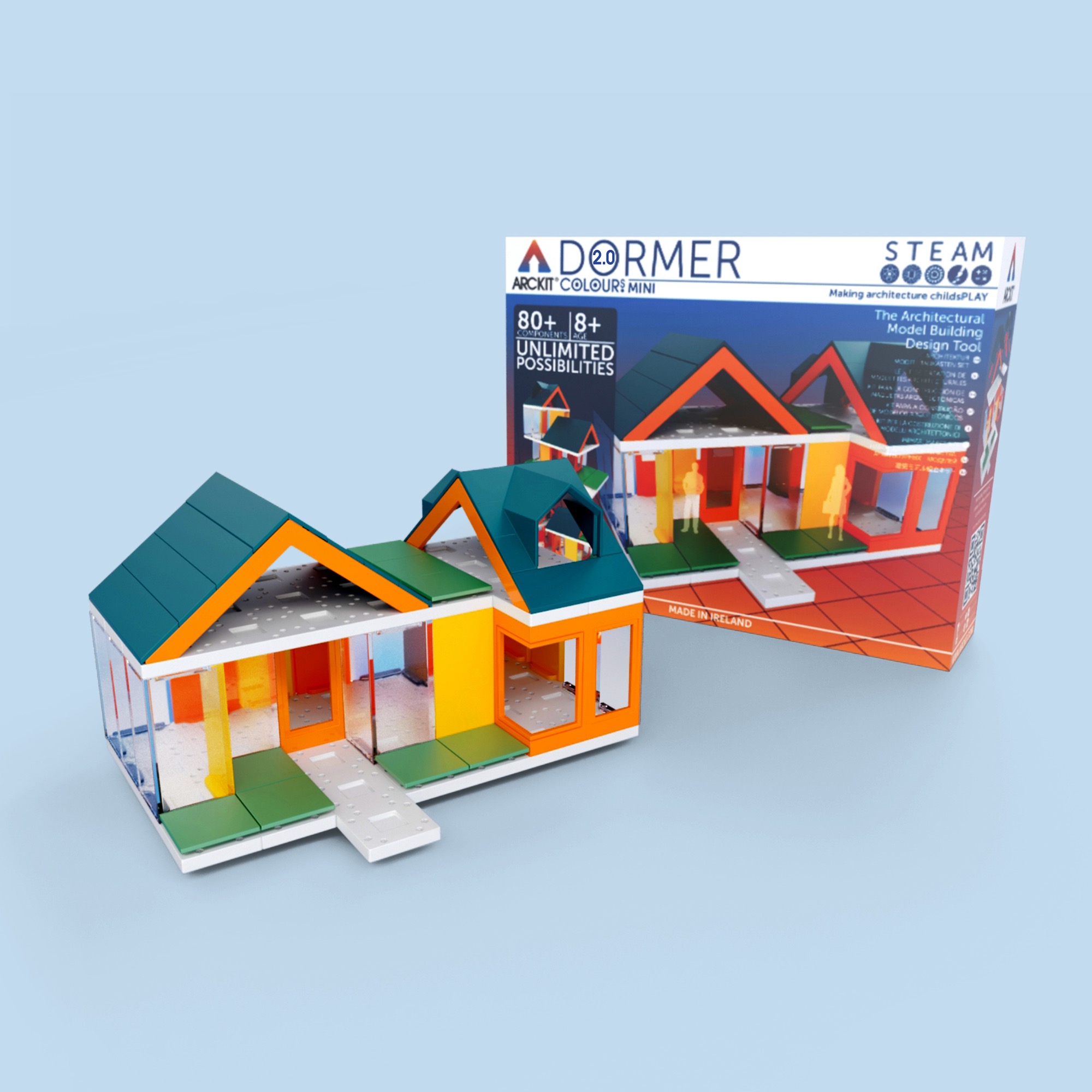 Конструктор Arckit Mini Dormer Colours 2.0 купить по цене 4956 ₽ в  интернет-магазине Детский мир