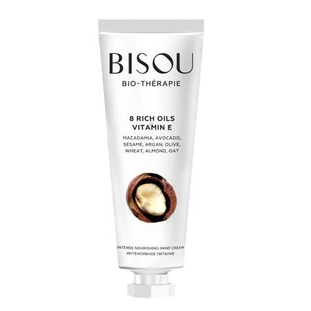 Крем для рук BISOU 8RICH OILS and VITAMIN E интенсивное питание 60 мл