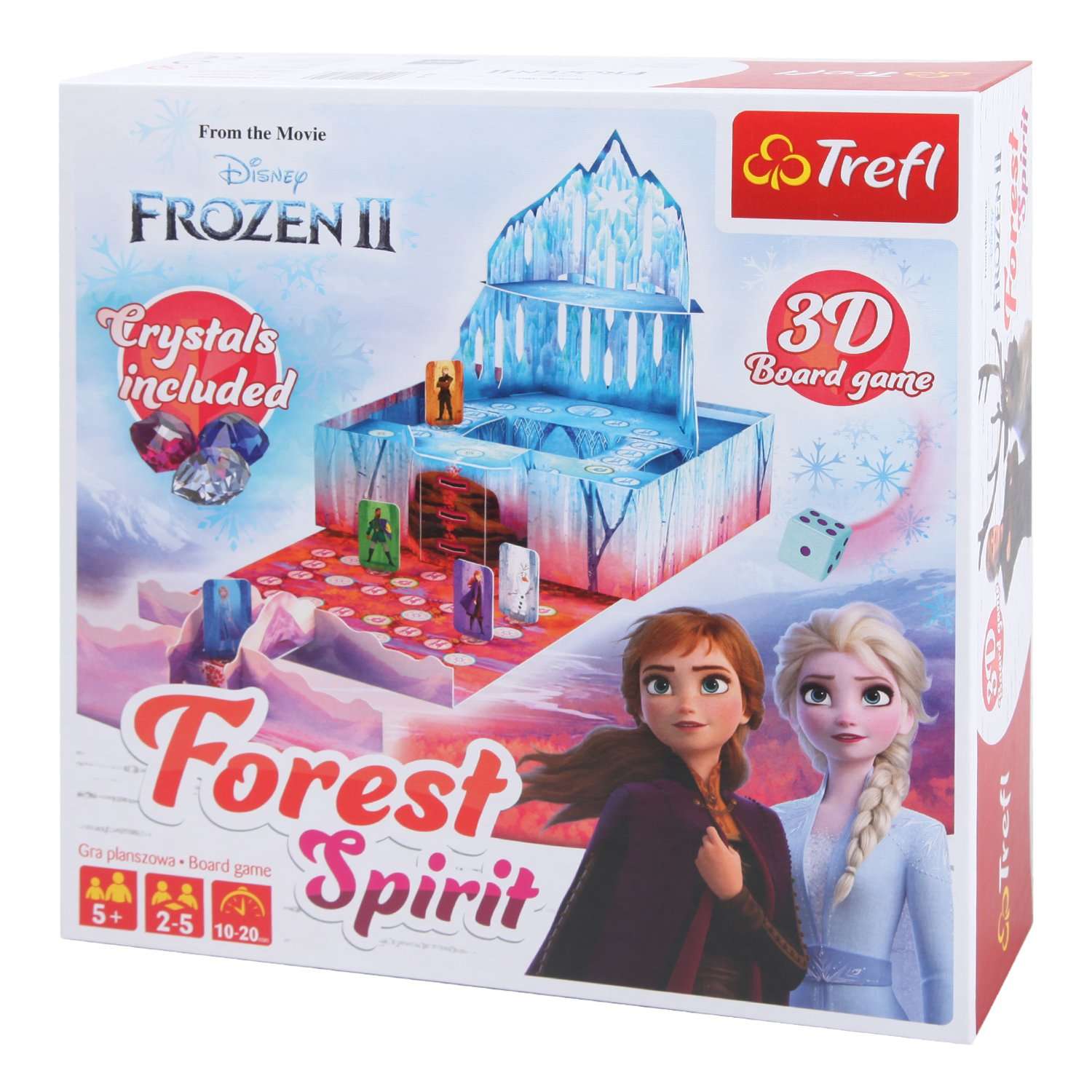 Настольная игра Trefl 3D Лесной дух Холодное сердце - фото 1