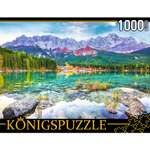 Пазл Рыжий кот Konigspuzzle Озеро Айбзее ГИK1000-0639