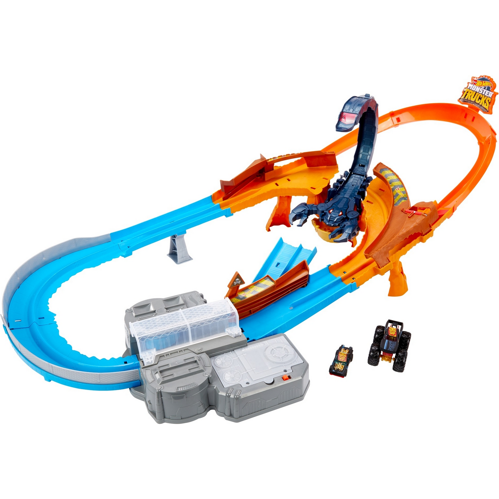 Набор игровой Hot Wheels Монстр-трак Гонка со скорпионом GNB05 купить по  цене 999 ₽ в интернет-магазине Детский мир