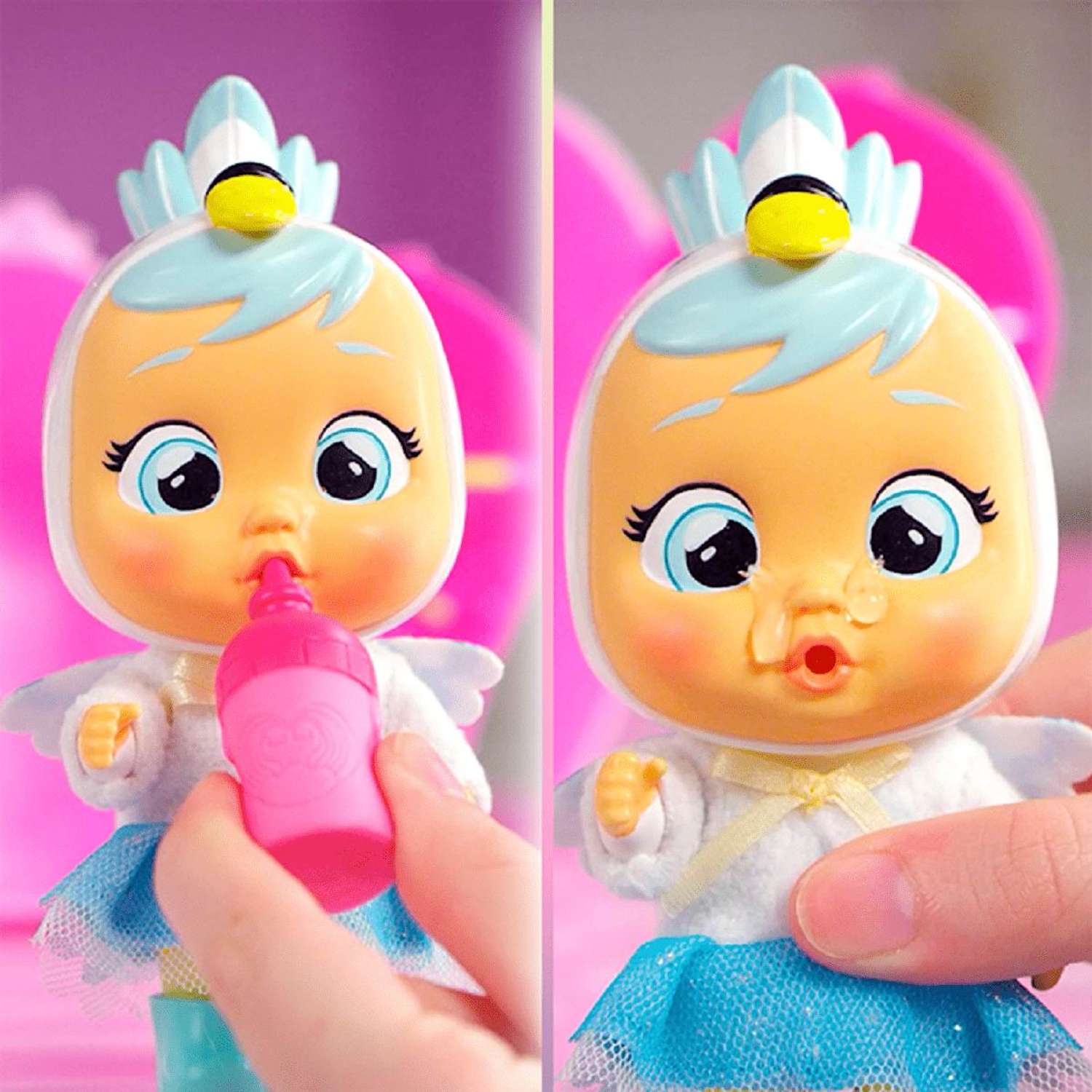 Кукла Cry Babies Magic Tears IMC Toys Плачущий младенец серия DRESS ME UP в комплекте с домиком и аксессуарами 81970 - фото 6