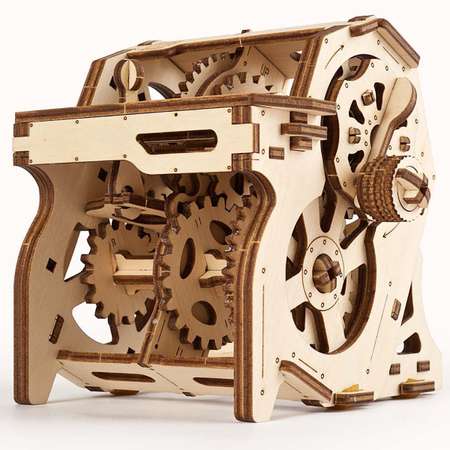 Сборная деревянная модель UGEARS Коробка передач STEM 3D-пазл механический конструктор