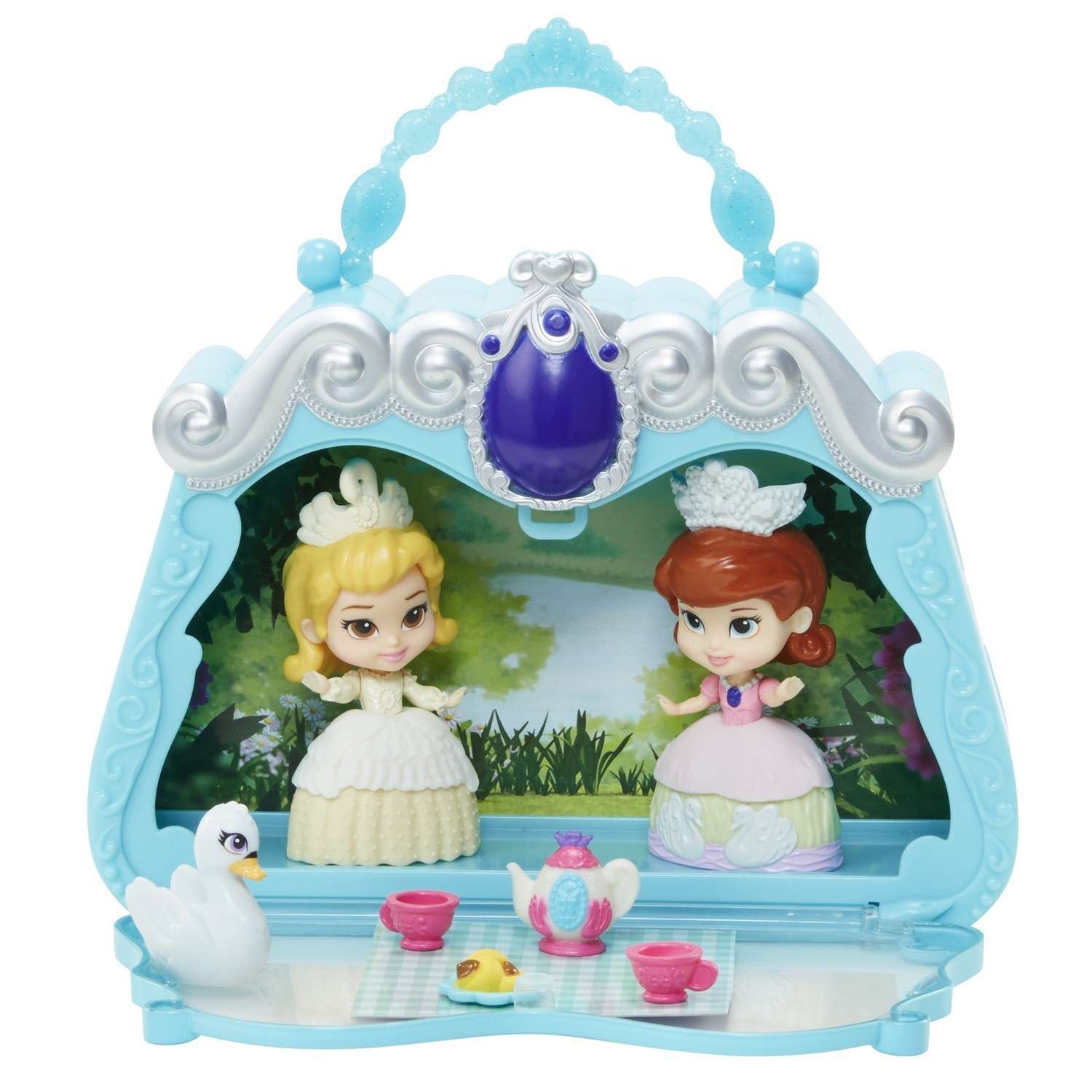 Набор игровой Jakks Pacific Disney Весёлое чаепитие+кукла 01262 - фото 1