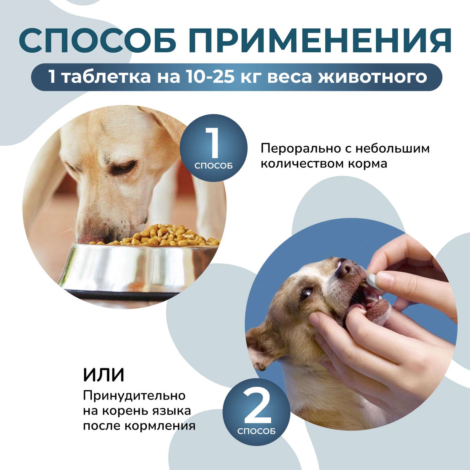 Антигельминтик для собак Гельминтал более 10кг 2шт - фото 7