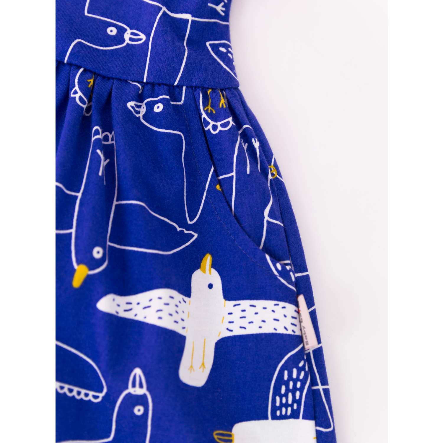 Платье BABY-BOOM С156/16-К Чайки на синем - фото 2