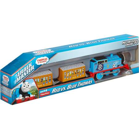 Паровозик Thomas & Friends Новые герои Томас Красный и Синий DFM83