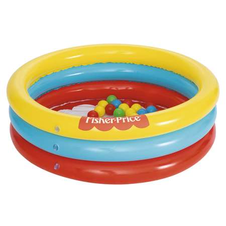 Бассейн Bestway Fisher Price с шариками 93501