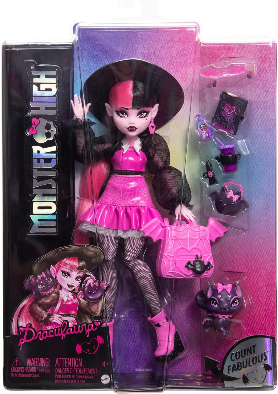 Кукла Monster High Дракулаура HRP64 HRP64 - фото 6