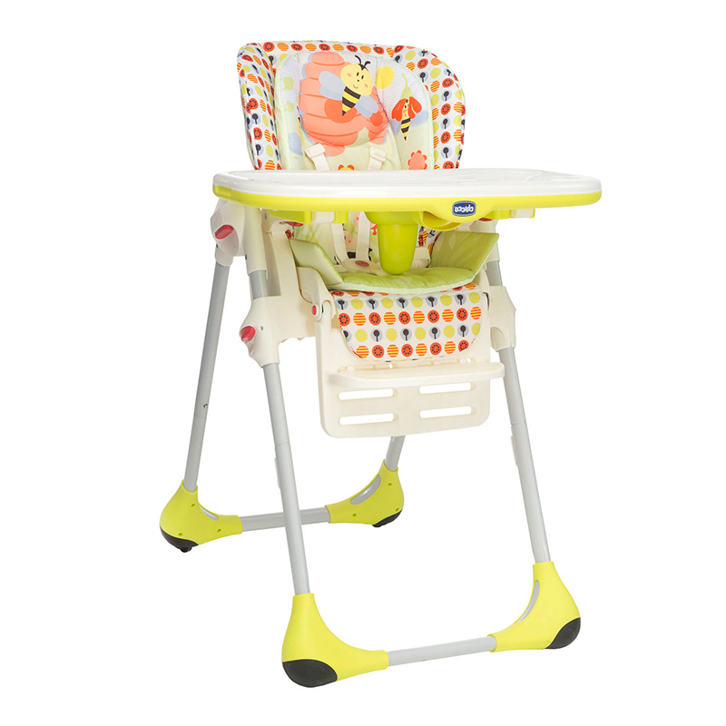 Стульчик высокий Chicco Polly 2в1 SUNNY -4W 6м+ - фото 1