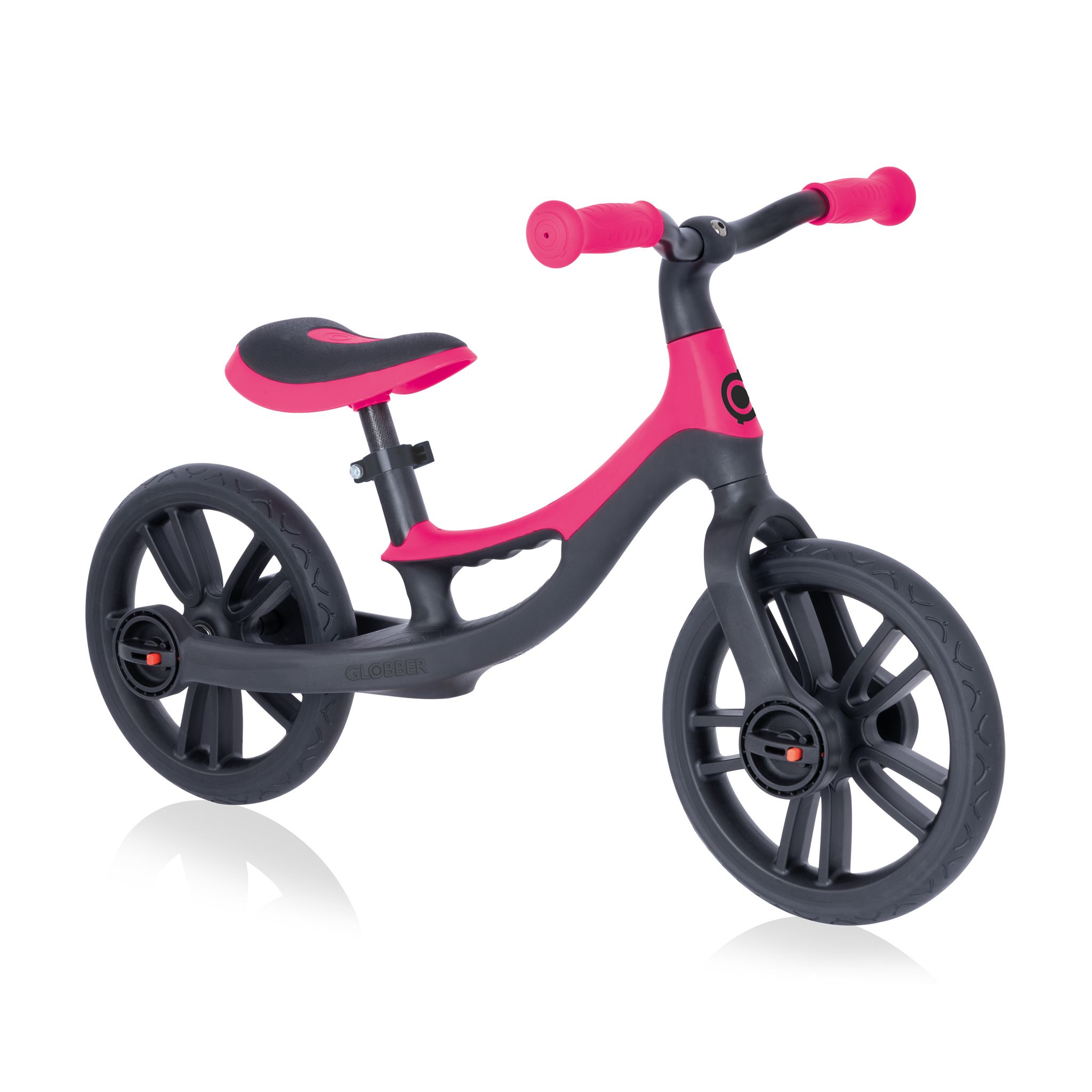 Беговел Globber Go Bike Elite розовый - фото 1