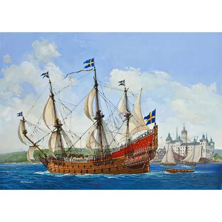 Корабль Revell парусный ваза xvii век шведский