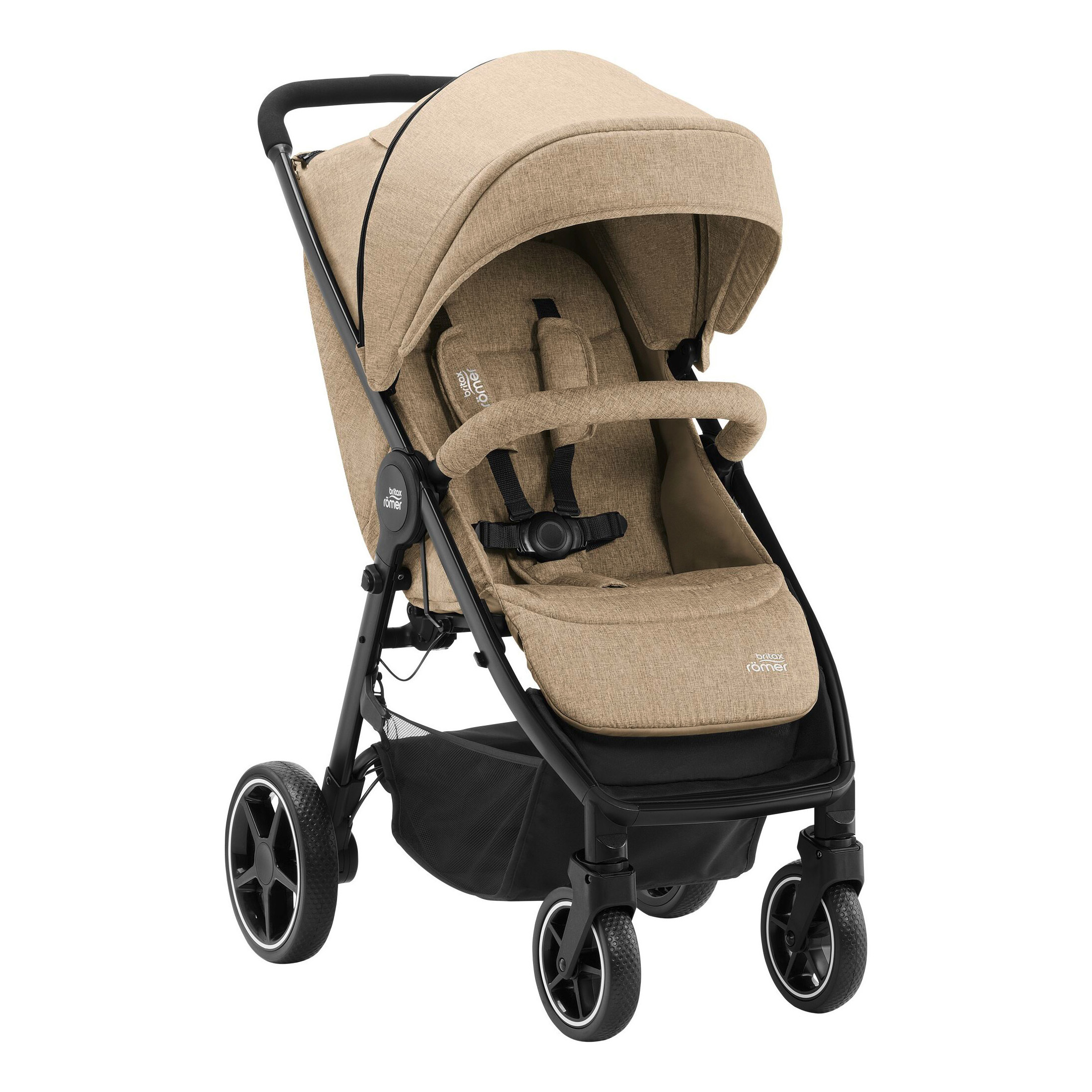 Коляска Britax Roemer B-Agile M Linen Beige - фото 3