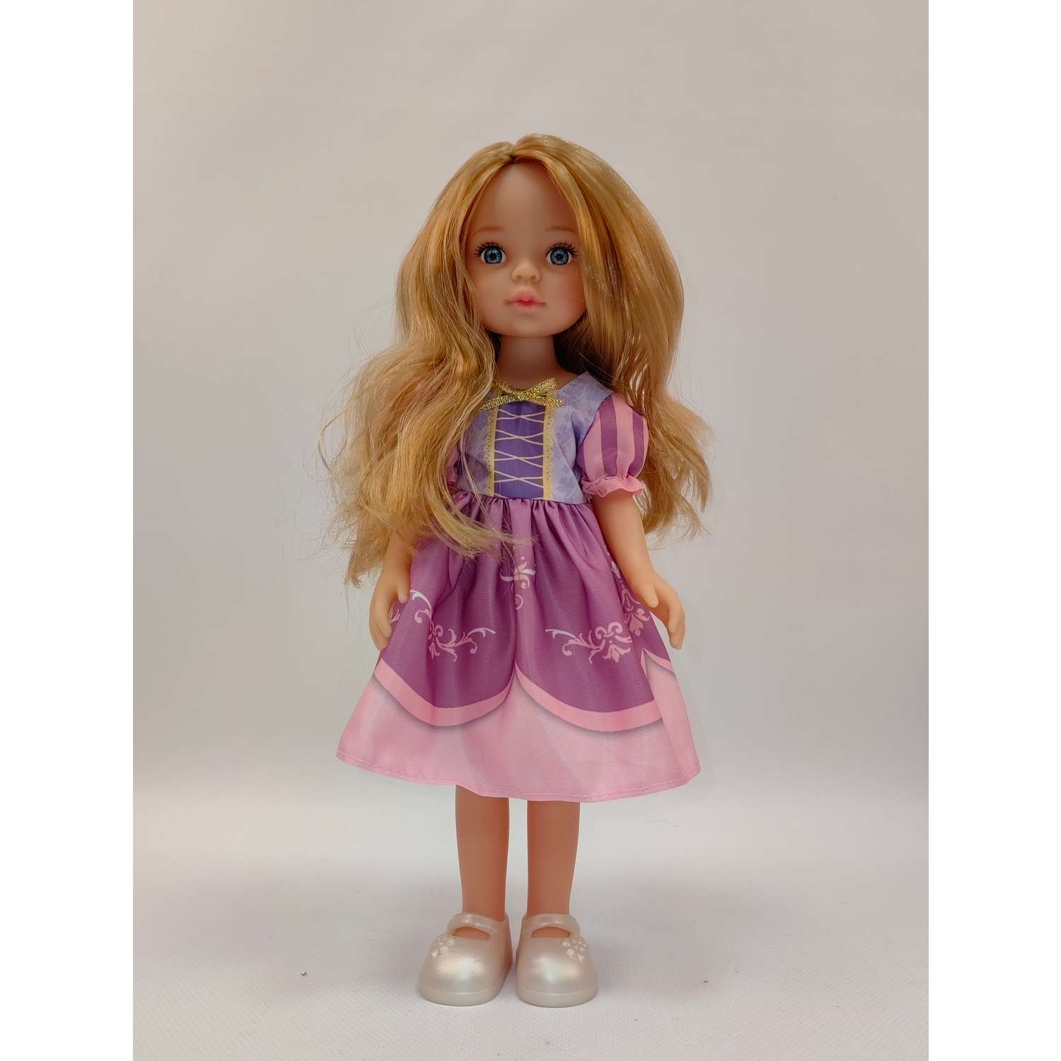 Кукла принцесса Рапунцель SHARKTOYS в платье Злата 32 см коллекция принцесса 22200015 - фото 2