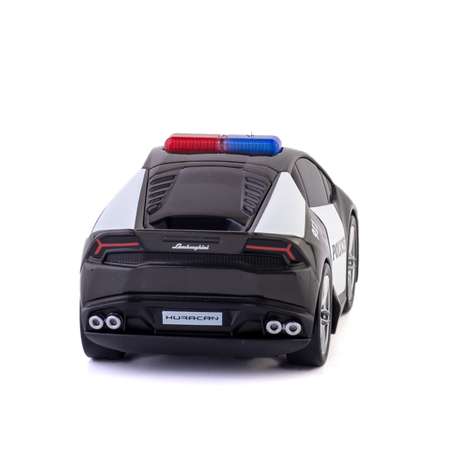 Музыкальная машинка Bburago Junior для малышей Police Lamborghini Huracan
