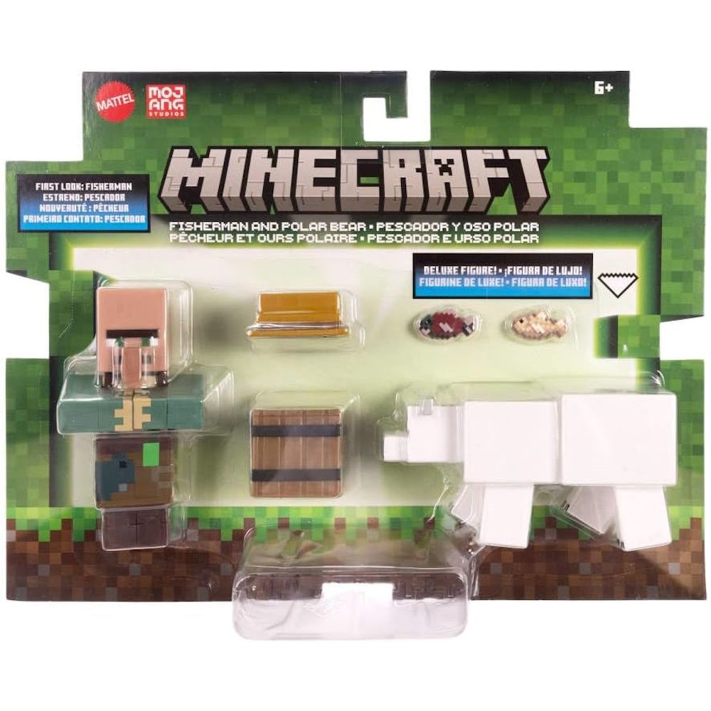 Игровой набор Minecraft Рыбак и Белый медведь - фото 10