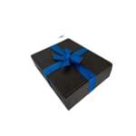 Подарочная коробка HitMix С лентой синяя