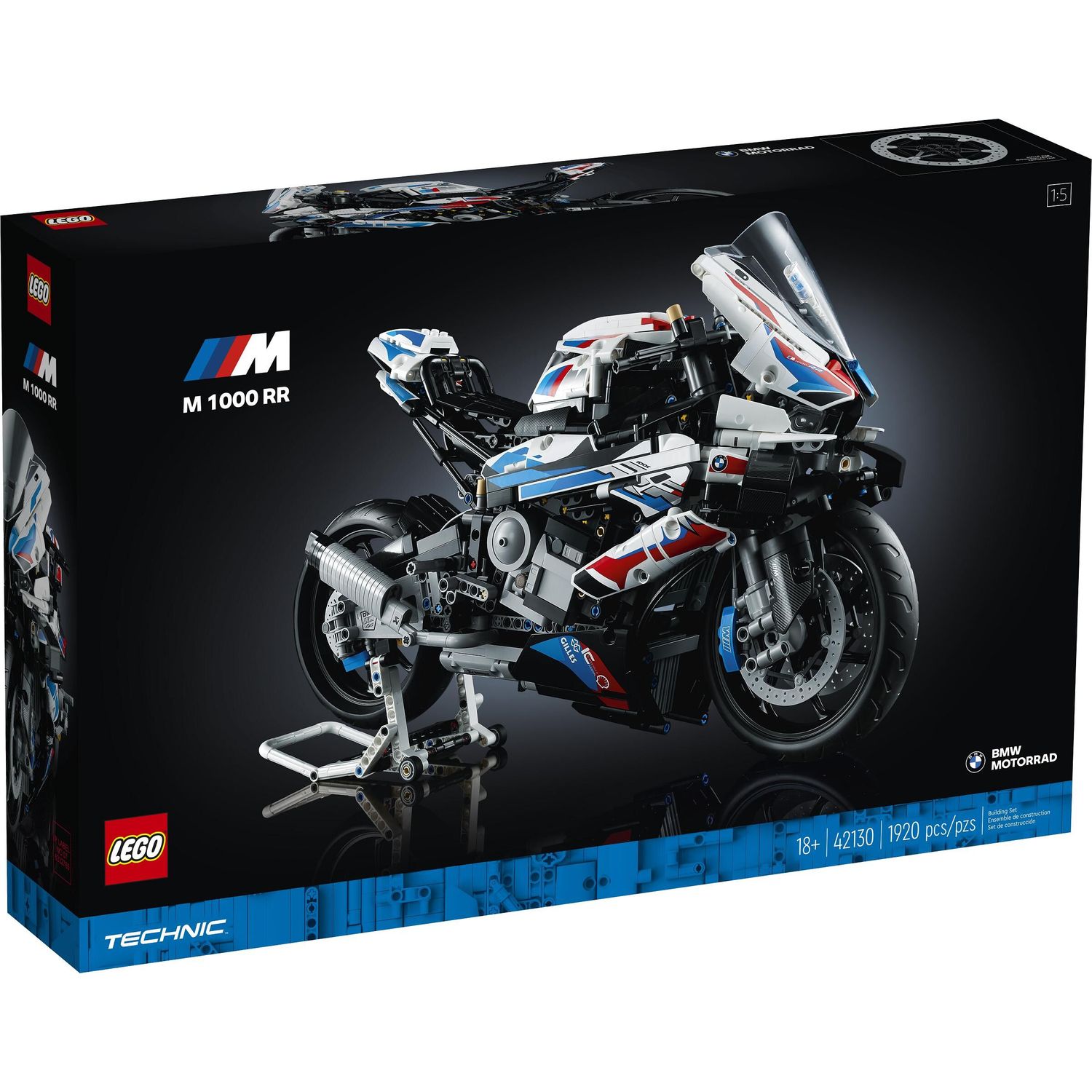 Конструктор LEGO Technic BMW M 1000 RR 42130 купить по цене 20499 ₽ в  интернет-магазине Детский мир