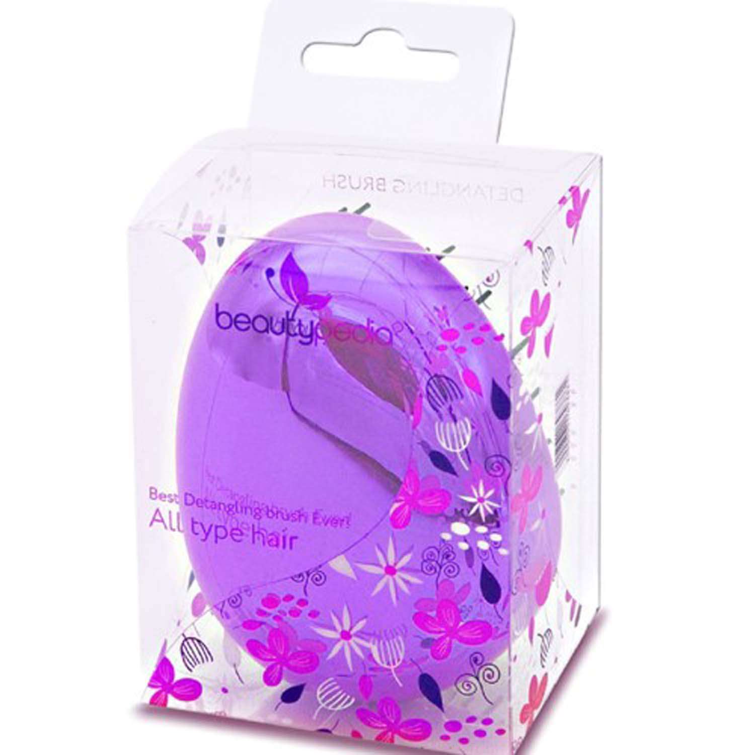 Расческа для волос Beautypedia compact фиолетовая распутывающая - фото 6