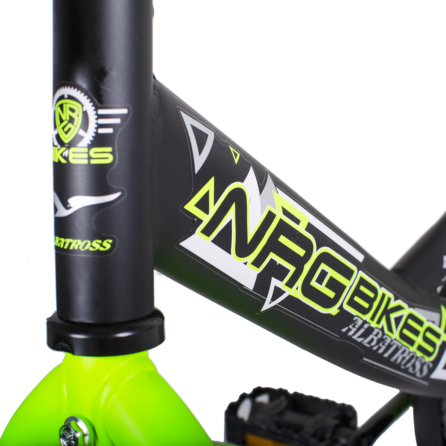 Велосипед NRG BIKES Albatross 20 black-green - фото 19