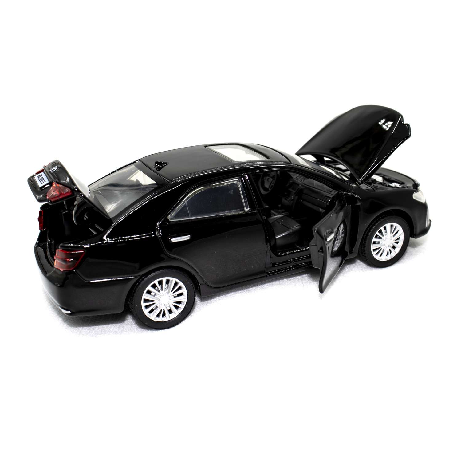 Модель автомобиля KINSMART Тойота черная АМ0015/3 - фото 3