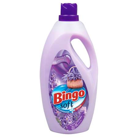 Кондиционер для белья Bingo Soft LAVANDER с ароматом Лаванды 3 л