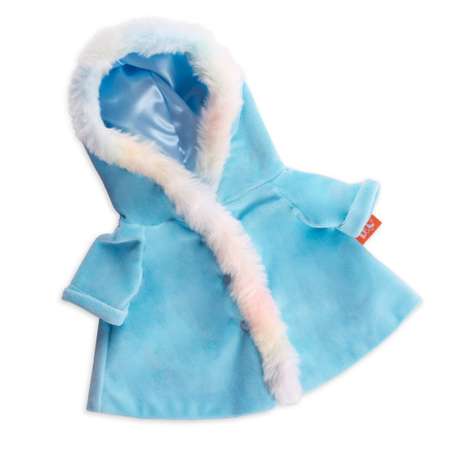 Одежда для кукол BUDI BASA Голубая шубка с радужным мехом для Ли-Ли 27 см OLK27-069